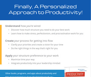 Personalized approach to productivity
